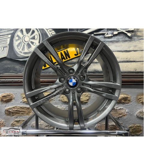 BMW F30 M Sport 19 İnç 5x120 Jant Takımı – Gun Metal Renk, Kampanyalı Fiyat!